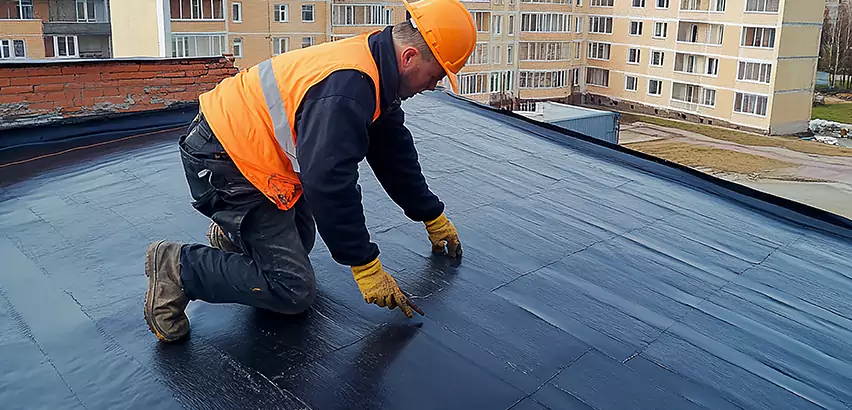 Residential TPO Roof Repair in Peotone
